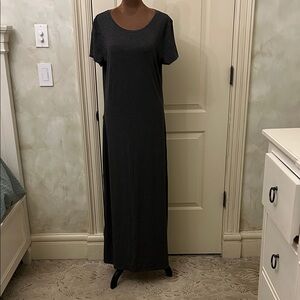 Amazon Essentials Charcoal Maxi Dress